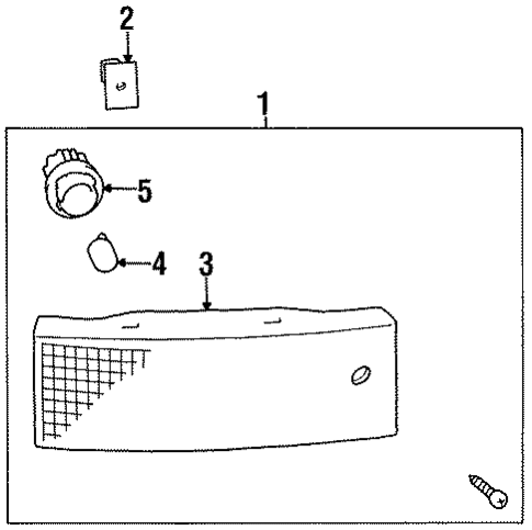 Side Marker Lamps for 1995 Lexus LS400 #0