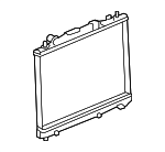 21706 - Belts &amp; Cooling: ACDelcoâ„¢ Radiator for Cadillac: CTS Image