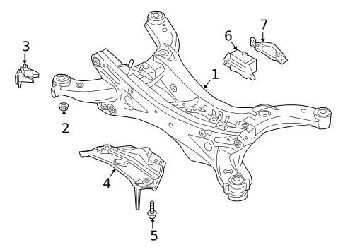 Suspension Mounting for 2016 Mazda 3 #1