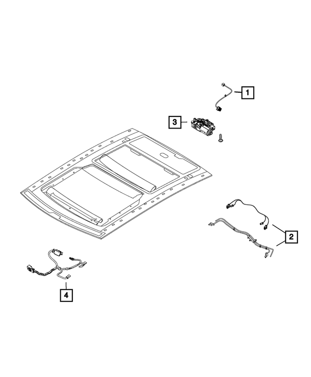 68278794AA - Electrical: Wiring for Mopar Image