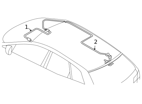 Antenna & Radio for 2007 Mazda CX-9 #0