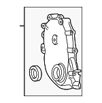 53020222 - Engine: Timing Cover for Dodge: Dakota | Jeep: Cherokee, Comanche, Grand Cherokee, Wrangler Image