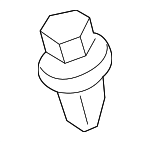 90657SA5003 - Body: Trim Cover Clip for Acura: CL, Integra, RL, TL Image