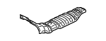 MR982207 - Body: Floor Pan Heat Shield for Mitsubishi Image