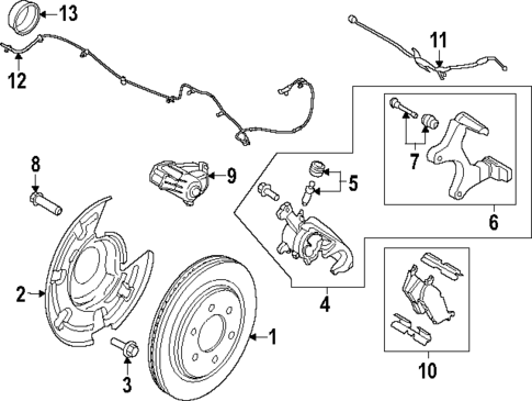 Parking Brake for 2024 Ford F-150 #0