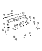 6GD96TX7AB - Interior Trim: Instrument Panel Cap for Mopar Image