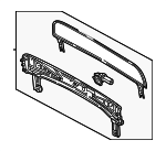 8S7862951B - Body: Deflector Panel for Audi: TT Quattro Image