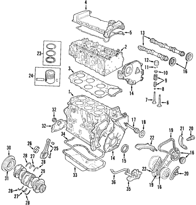 21103101B - : Cylinder Block for Volkswagen Image