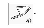2126800935 - Body: Door Sill Plate for Mercedes-Benz Image