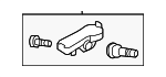 28103SG000 - Tire &amp; Wheel: Tire Pressure Monitoring System (TPMS) Sensor for Subaru Image