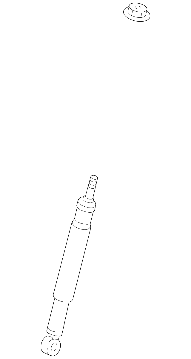 48530-8Z078 - Shock Absorber (Left, Right, Rear) 2016-2023