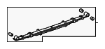 4821004812 - : Leaf Spring Assembly for Toyota: Tacoma Image