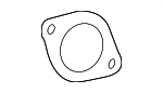 287512S000 - Exhaust: Center Muffler Gasket for Genesis: GV70, GV80, GV80 Coupe | Hyundai: Elantra, Elantra GT, Kona, Palisade, Santa Cruz, Santa Fe, Sonata, Tucson, Veloster Image