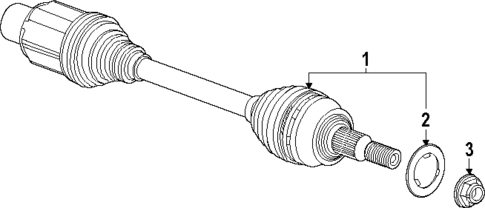 Drive Axles for 2024 Honda Prologue #0