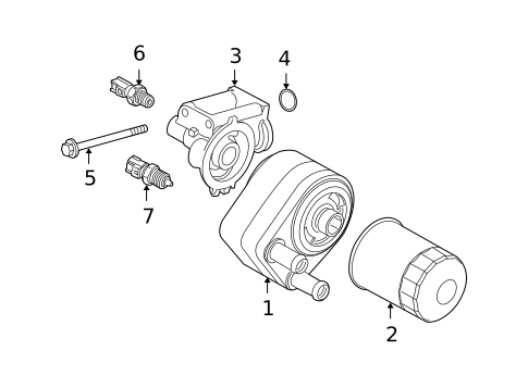 Engine Oil Cooler for 2009 Land Rover Range Rover #0