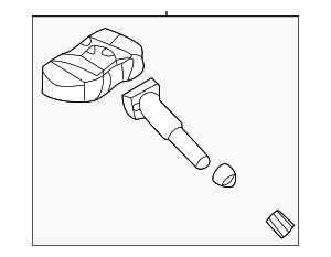 52940A4100 - : Tire Pressure Monitoring System Sensor for Hyundai Image