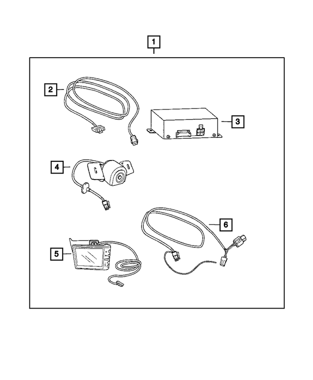 5191904AB - Mopar Accessories - Component Parts: Wiring Harness for Mopar Image