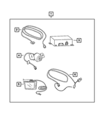 5191904AB - Mopar Accessories - Component Parts: Wiring Harness for Mopar Image