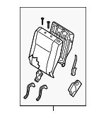 88650ZJ71A - : Seat Back Assembly for Nissan Image