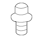 90007546601 - Body: Hinge Bolt for Porsche: 911, Boxster, Panamera Image