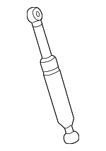 99651155101 - Body: Support Cylinder for Porsche: 911, Boxster Image