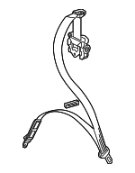 8S7857706QV04 - Electrical: Belt &amp; Retractor for Audi: TT Quattro Image