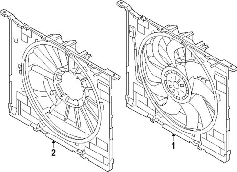 Cooling Fan for 2023 BMW i7 #0