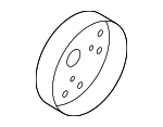 252212E000 - : Pulley for Kia: Forte, Forte Koup, Forte5, Seltos, Soul Image