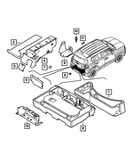 6YT59U2ZAA - Interior Trim: Storage Bin for Mopar Image