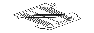 2019-2026 Chevrolet Bed Mat, Bow-Tie Logo 84050998 GM | GMPartsDirect.com