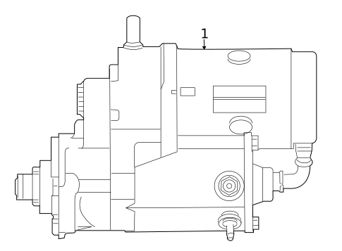 Starter for 2009 Dodge Viper #0