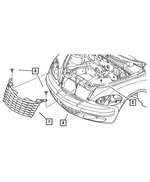 6035802 - Cooling: Spring Nut for Mopar Image