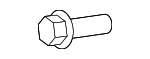 W504775S451 - Electrical: Center Seat Belt Screw for Ford Image