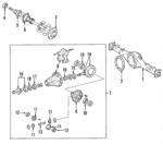 4218160120 - Universals &amp; Rear Axle: Carrier Gasket for Lexus: GX470 Image