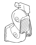 LR108993 - Electrical: Horn for Land Rover: Range Rover, Range Rover Sport Image