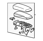 20984937 - Body: Armrest Assembly for GM Image