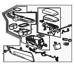22884525 - Body: Console Assembly for GM Image
