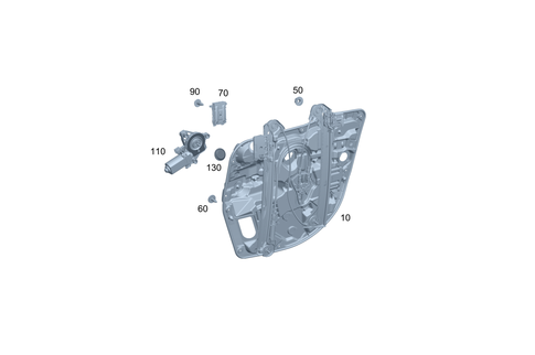 Rear Window Lifters for 2024 Mercedes-Benz EQS 580 #0