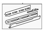 7585124071E0 - : Rocker Molding for Lexus Image