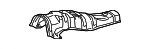 5815312181 - Exhaust: Heat Shield for Scion: iM, xB | Toyota: Corolla iM Image