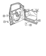 5256594AB - Labels: Lift Point Label, Front Right, Passenger for Mopar Image