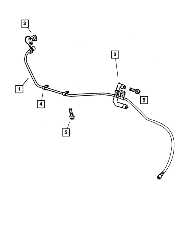 52127706AF - Fuel: Fuel Line Bundle for Mopar Image image