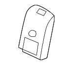 895310W400WK - Body: Handle Cover for Hyundai: Santa Fe Image