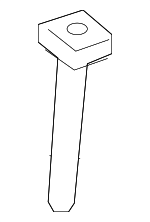 887220W000J4 - Body: Headrest Guide for Hyundai: Santa Fe Image