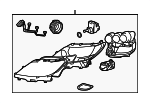 8114550570 - Electrical: Lens &amp; Housing for Lexus: LS600h Image
