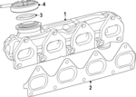 6541425800 - : Manifold Gasket for Mercedes-Benz Image