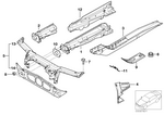 41118234033 - : Front Left Engine Support for BMW Image