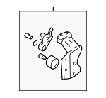 1091A064 - : Front Mount for Mitsubishi: Lancer Image