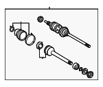 434200607084 - Suspension: Axle Assembly for Toyota: Avalon, Camry, Sienna, Solara Image
