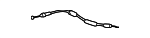 69750AC040 - Body: Lock Cable for Toyota Image image